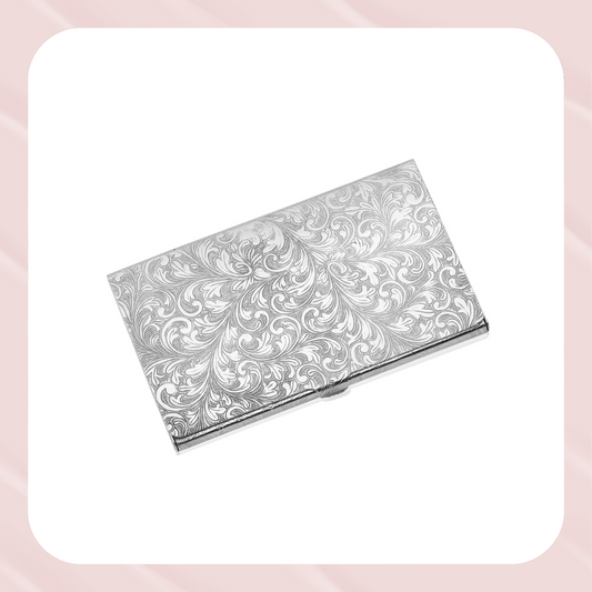 Elevate Your Professional Image with Z.Samuel's Exquisite Sterling Silver Business Card Holder