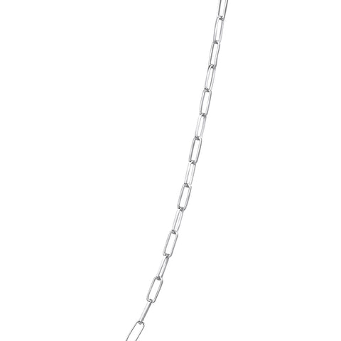 Paperclip Chain Sterling Silver for Women and Girls Made in Italy Paperclip Chain Sterling Silver for Women and Girls Made in Italy
