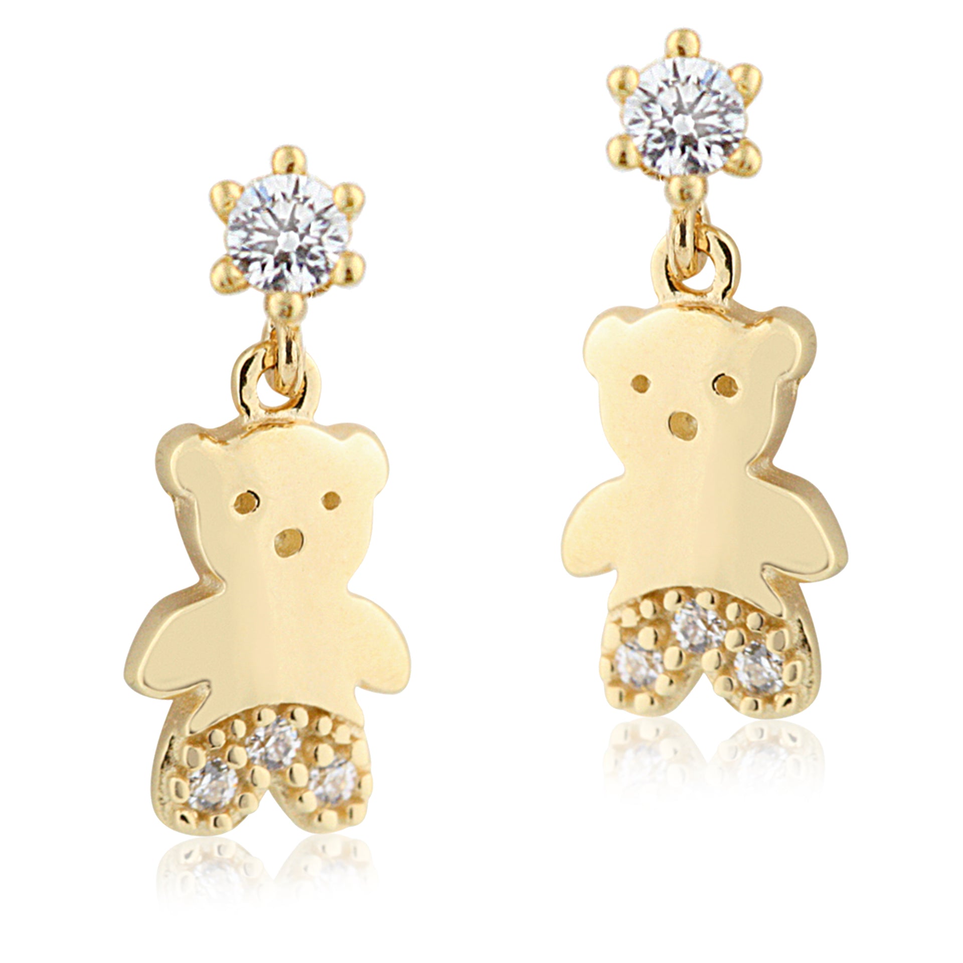 Yellow Gold Earrings