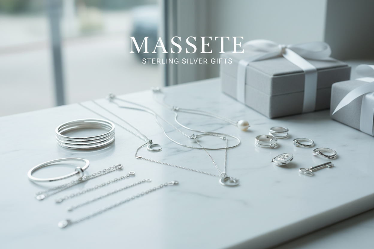 Massete sterling silver collection