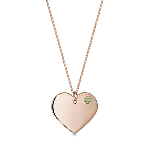 Kate spade rose gold heart necklace on sale