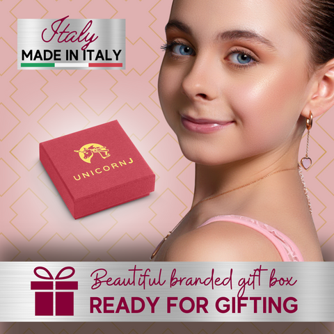 Paperclip Chain Sterling Silver for Women and Girls Made in Italy
