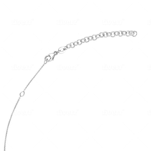 Chain Extender for Necklace Sterling Silver Rolo Width 3.6mm Length 2"