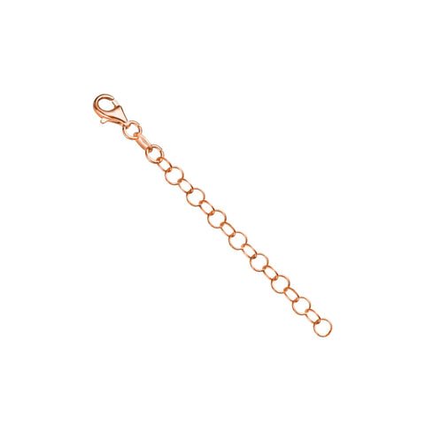 Chain Extender for Necklace Sterling Silver Rolo Italy