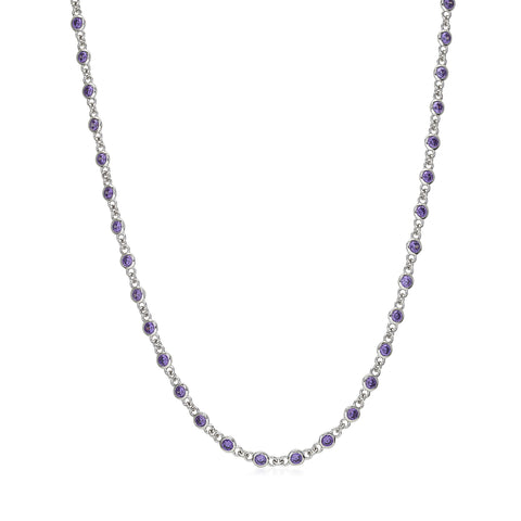 MASSETE Sterling Silver 925 By the Yard Long Opera Length Necklace Chain 35"