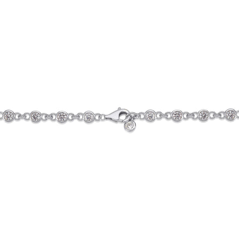 MASSETE Sterling Silver 925 By the Yard Long Opera Length Necklace Chain 35"
