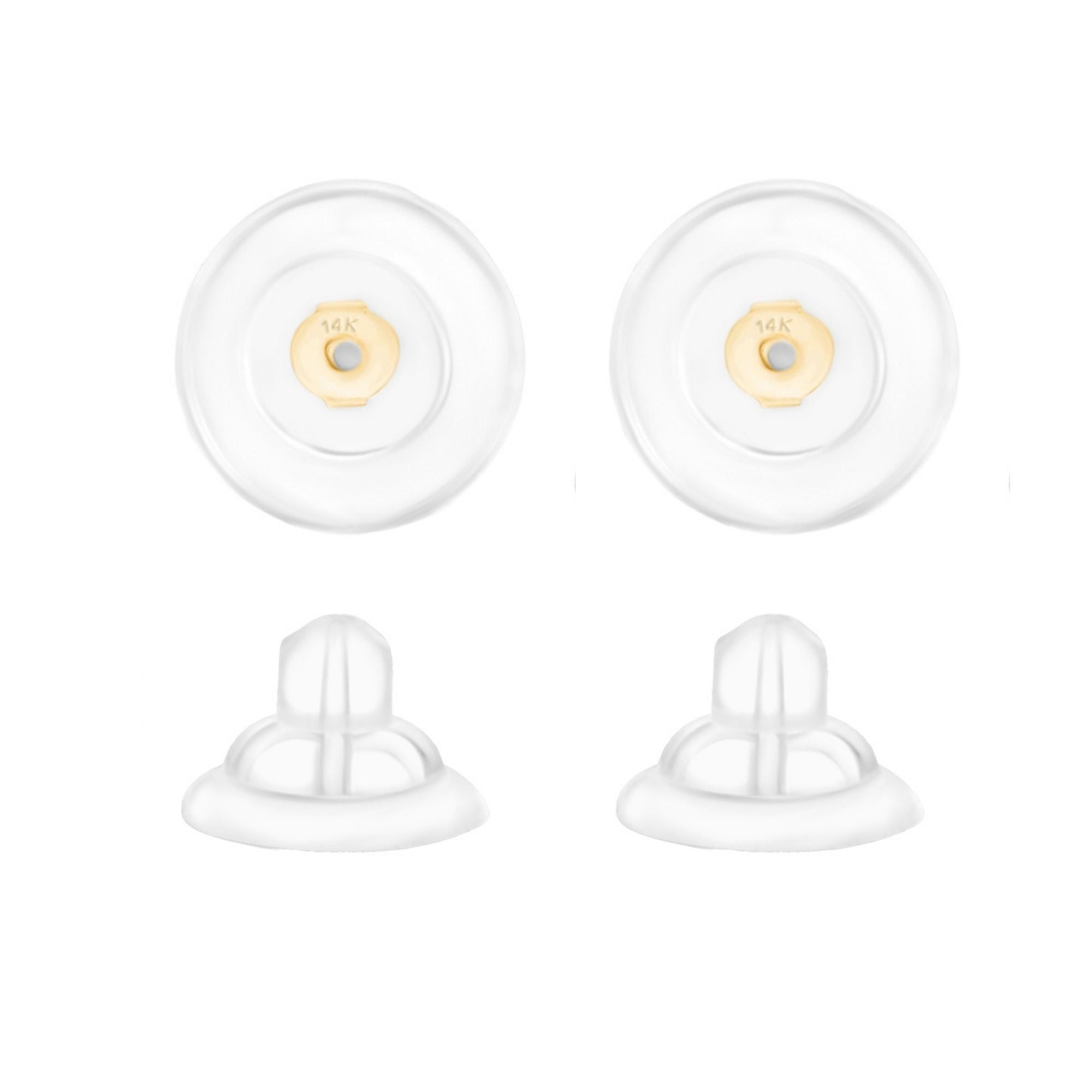 Universal 14K Silicone Earring Back