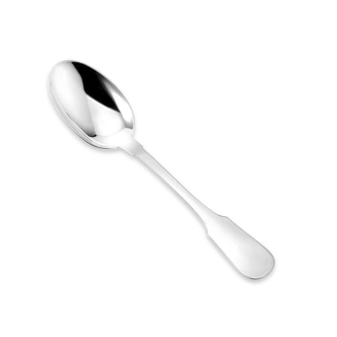 Sterling Silver Baby Spoon Custom Engraved Keepsake Gift for Baby | Fiddle Pattern