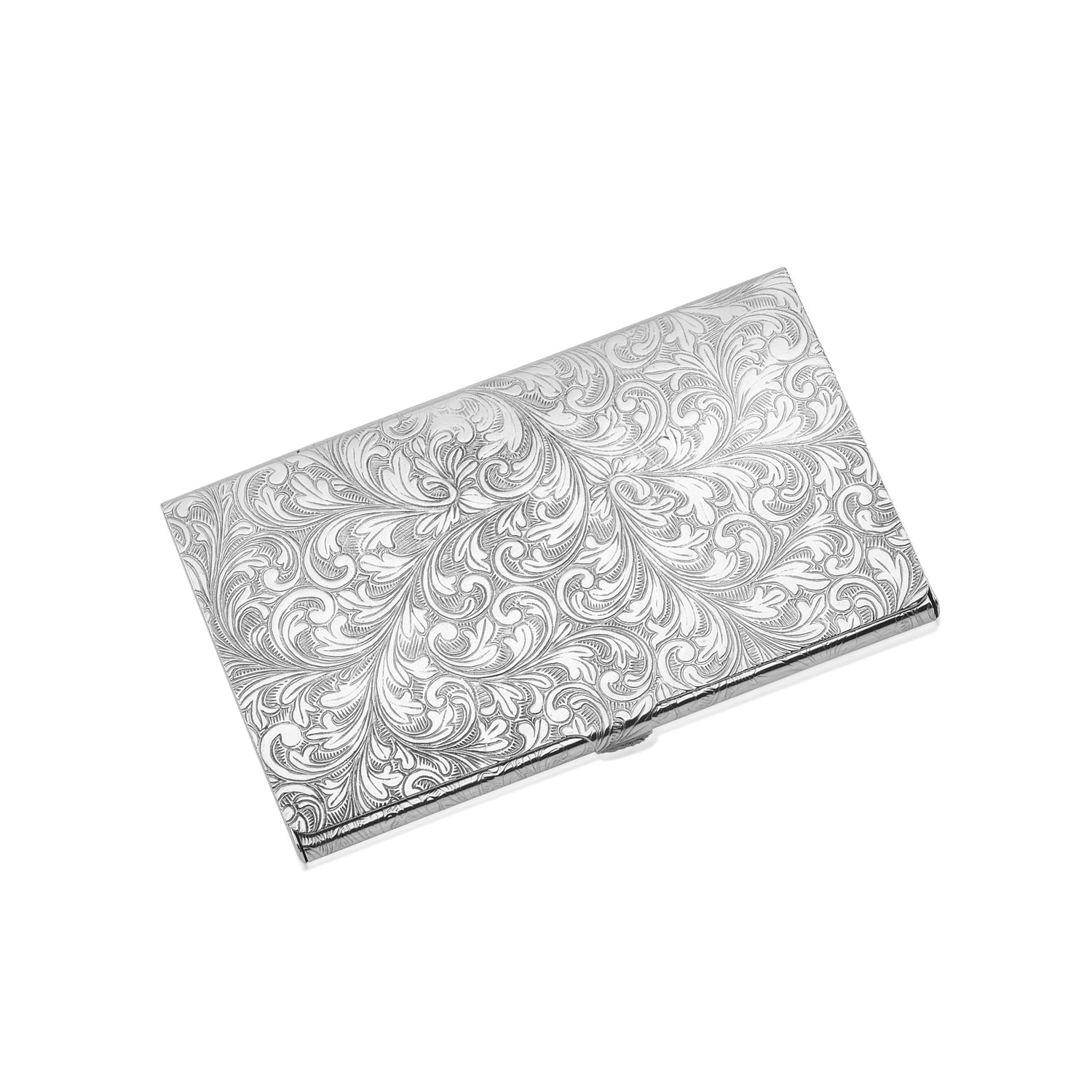 Zsamuel Luxury Sterling Silver 925 Business Card Holder Italy